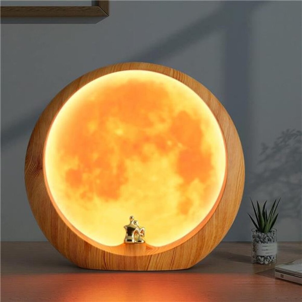 Moon Lamp for Living Room, Decoration Night Light, Anniversary Valentine